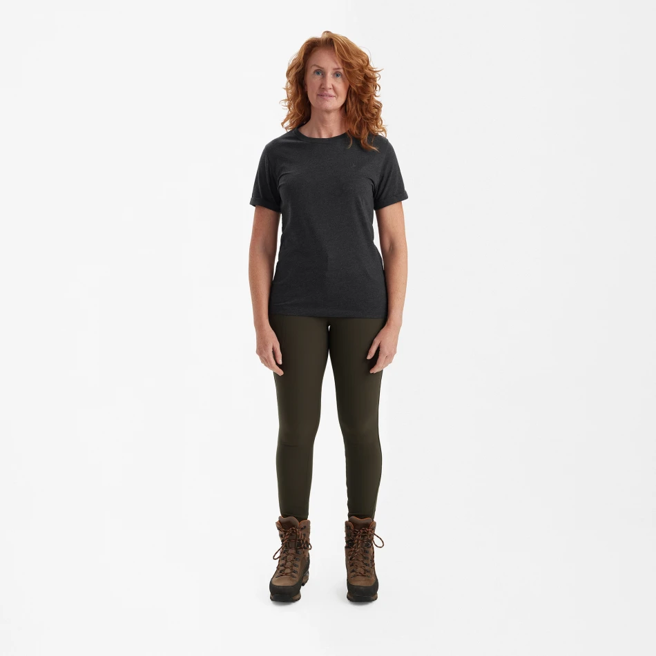 Ladies Basic Pack T-Shirt, kolor: 916 - Grey Melange