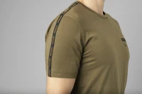 Harkila Logo Band S/S T-Shirt, kolor: Dark Antique Bronze