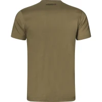 Harkila Logo Band S/S T-Shirt, kolor: Dark Antique Bronze