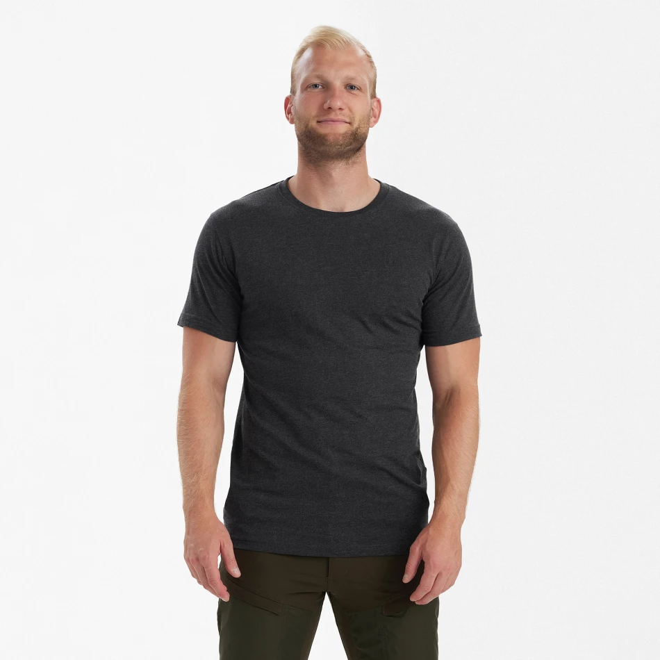 Basic 2-Pack T-shirt, kolor: 916 - Grey Melange