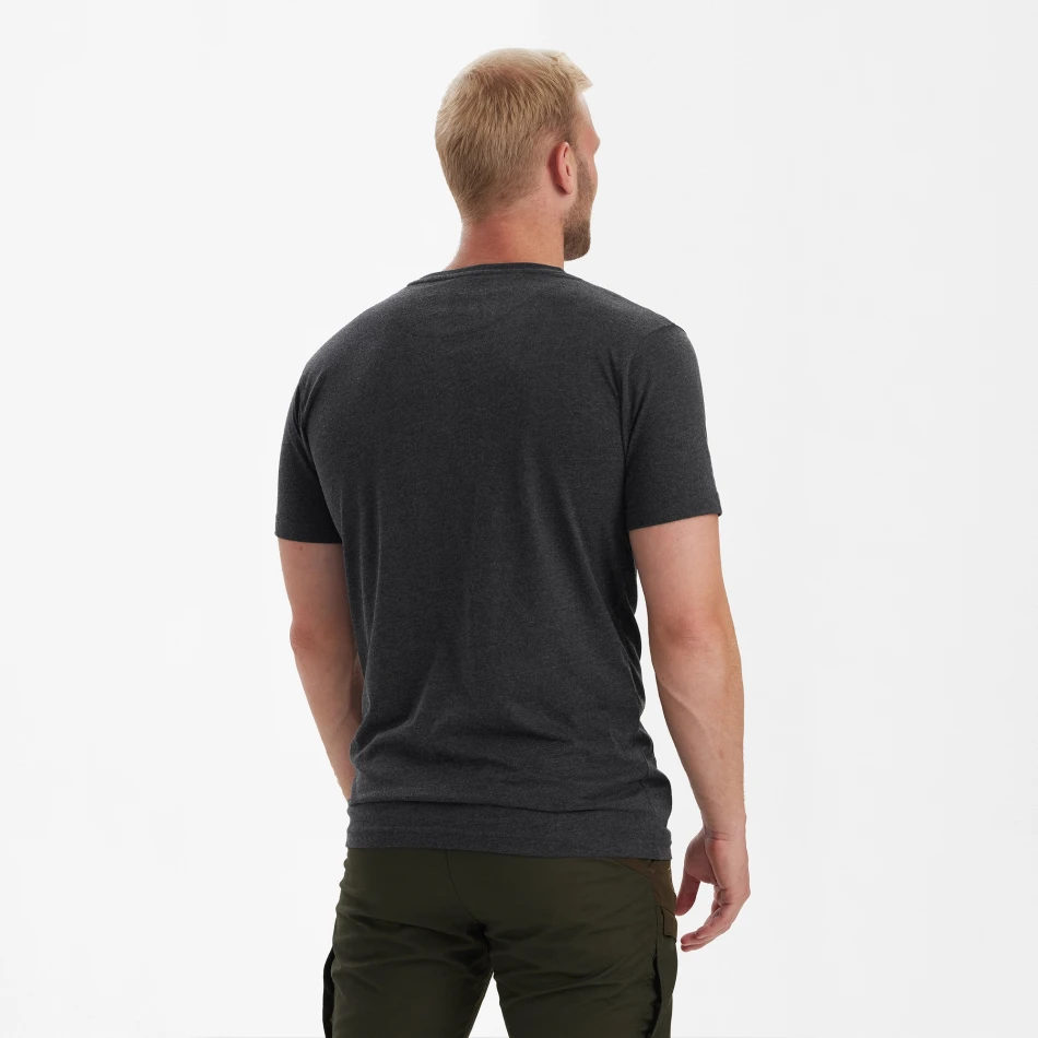 Basic 2-Pack T-shirt, kolor: 916 - Grey Melange