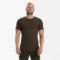 Basic 2-Pack T-Shirt, kolor:  572 - Brown Leaf Melange
