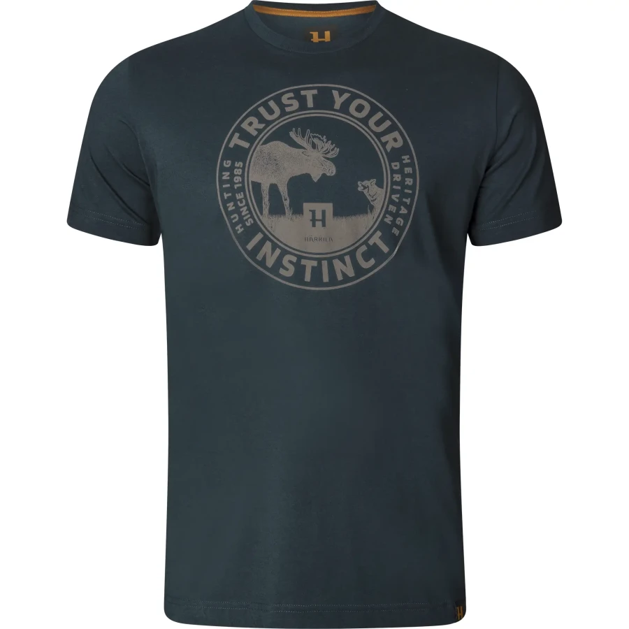 Harkila Moose S/S T-Shirt, kolor: Dark Navy