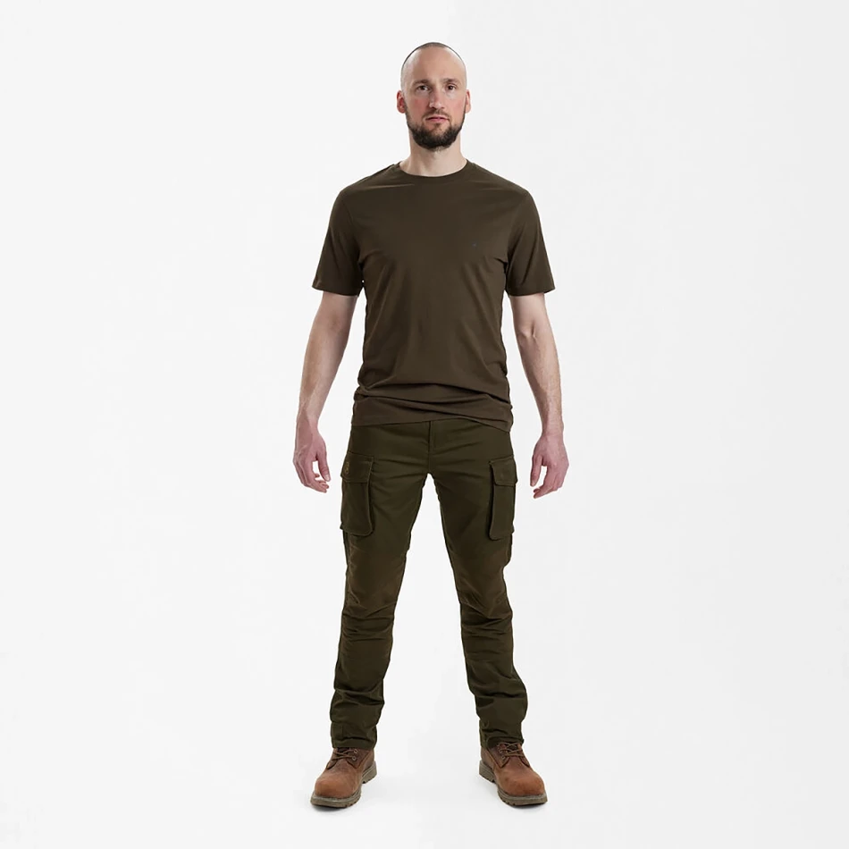 T-shirt 2-pack, kolor: 571 - Brown Leaf