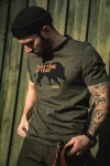 Seeland That Time T-Shirt, kolor: Pine Green Melange