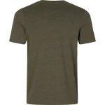 Seeland That Time T-Shirt, kolor: Pine Green Melange