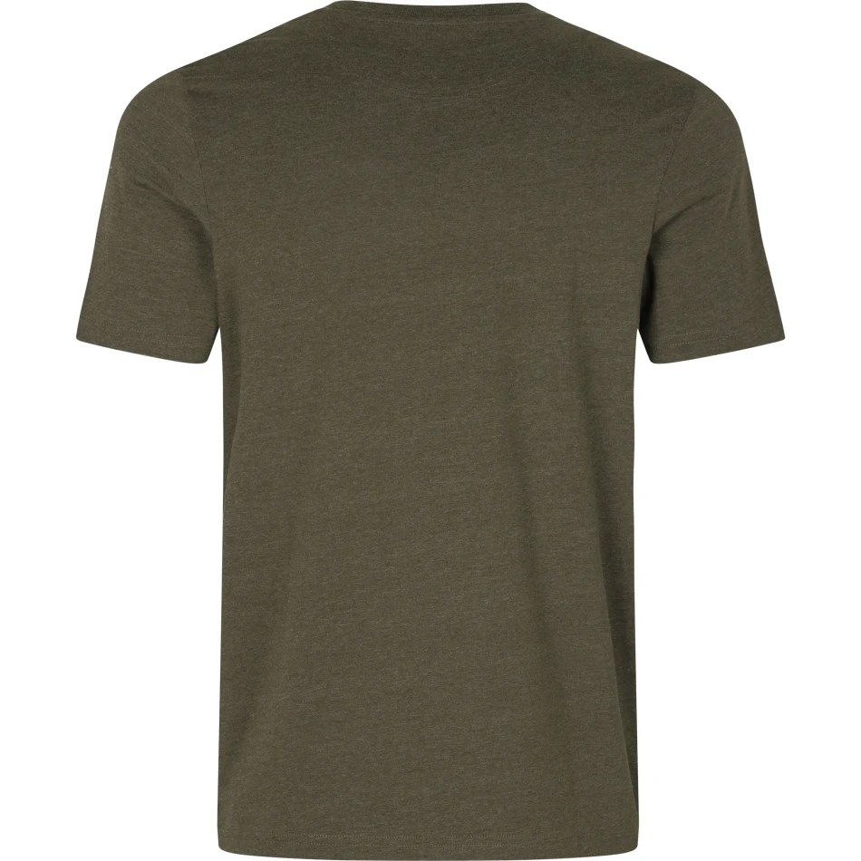 Seeland That Time T-Shirt, kolor: Pine Green Melange