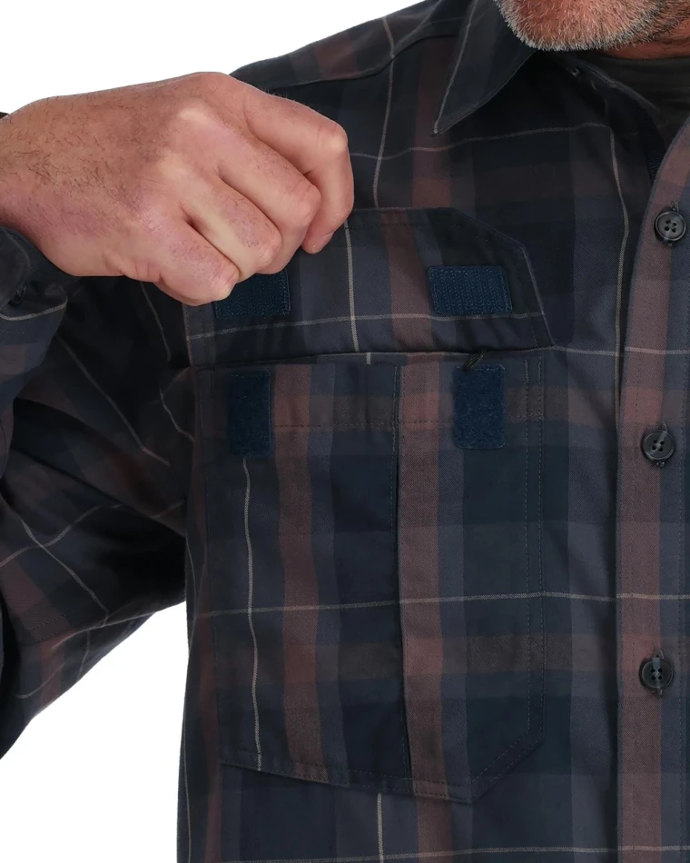 Coldweather LS Shirt, kolor: 1276 - Selvedge Logan Plaid