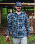 Coldweather LS Shirt, kolor: 1128 - Neptune / Sun Glow