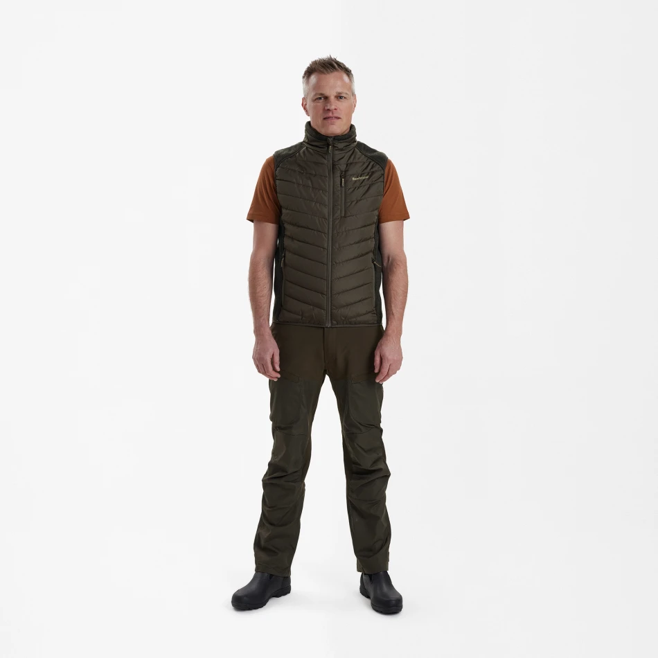 Moor Padded Waistcoat, kolor: 393 - Timber
