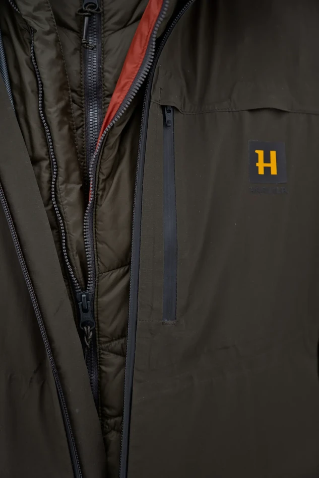 Harkila Logmar Insulated Packable Waistcoat, kolor: Willow Green