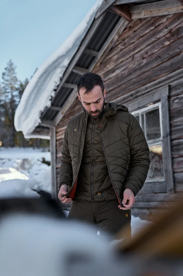 Harkila Logmar Insulated Packable Waistcoat, kolor: Willow Green
