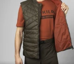 Harkila Logmar Insulated Packable Waistcoat, kolor: Willow Green
