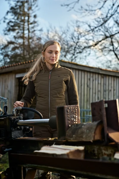 Harkila Sandhem Pro Insulated Cardigan Women, kolor: Willow Green