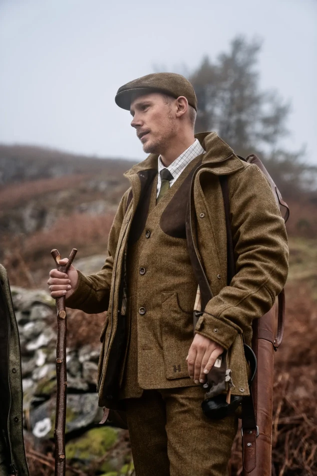 Harkila Kenmore Shooting Waistcoat, kolor: Terragon Brown