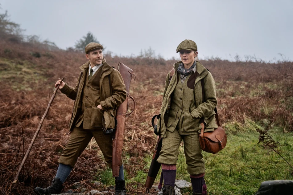 Harkila Kenmore Shooting Waistcoat, kolor: Terragon Brown
