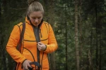 Lady Pam Bonded Fleece Jacket, kolor: 669 - Orange / pomarańczowa strona polarowa