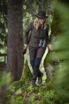 Lady Pam Bonded Fleece Jacket, kolor: 669 - Orange / zielona strona polarowa
