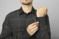 Harkila Kaldfjord Corduroy Check Shirt, kolor: Phantom