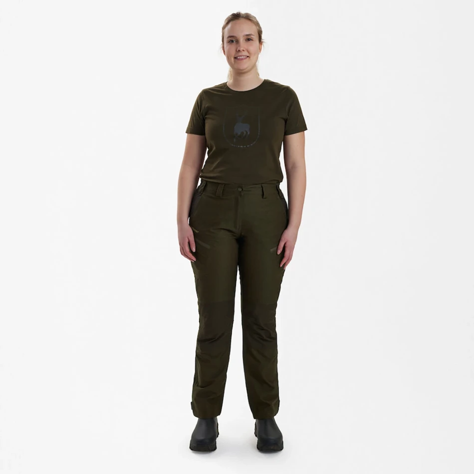 Lady Chasse Trousers, kolor: 365 - Olive Night melange