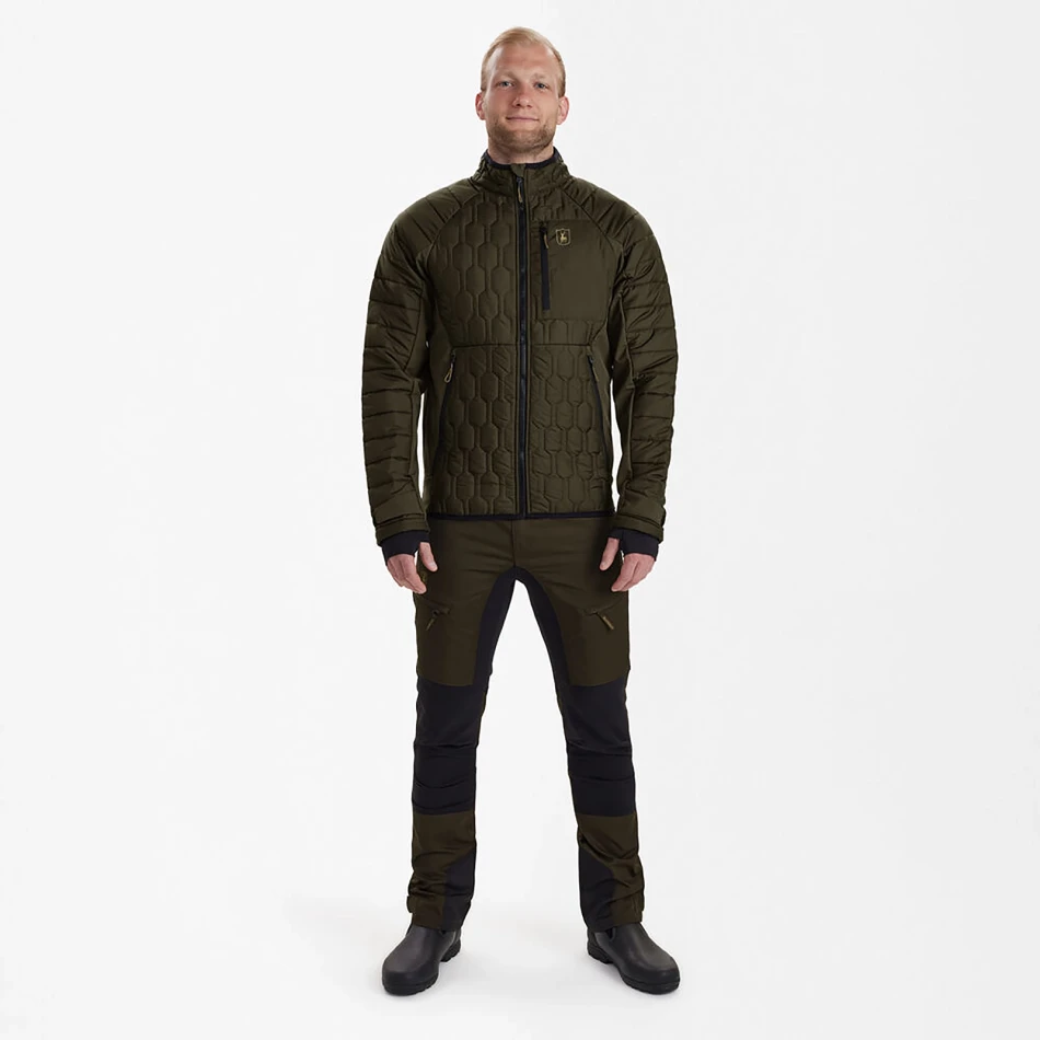 Mossdale Quilted Jacket, kolor: 361 - Forest Green