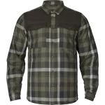 Harkila Asmund Insulated Wool Shirt Jacket, kolor: Willow Green/Phantom
