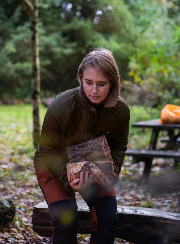 Lady Mossdale Quilted Jacket, kolor: 361 - Forest Green