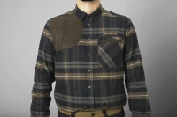Harkila Jarne Shooting L/S Shirt, kolor: Dark Olive