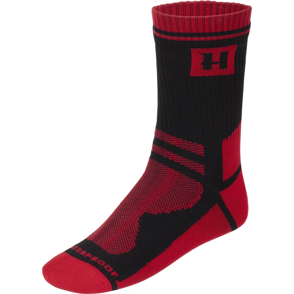 Harkila Waterproof Sock, kolor: Red/Black