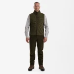 Gamekeeper Bonded Fleece Waistcoat, kolor: 371 - Graphite Green Melange