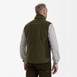 Gamekeeper Bonded Fleece Waistcoat, kolor: 371 - Graphite Green Melange