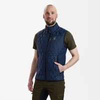 Mossdale Quilted Waistcoat, 785 - Dress Blues - 2