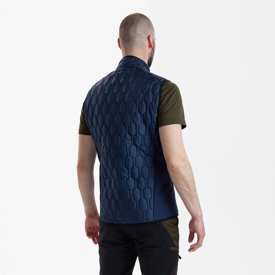 Mossdale Quilted Waistcoat, 785 - Dress Blues - 5