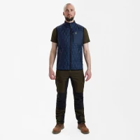 Mossdale Quilted Waistcoat, 785 - Dress Blues - 6