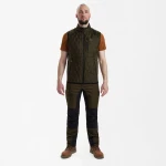 Mossdale Quilted Waistcoat, kolor: 361 - Forest Green - 3