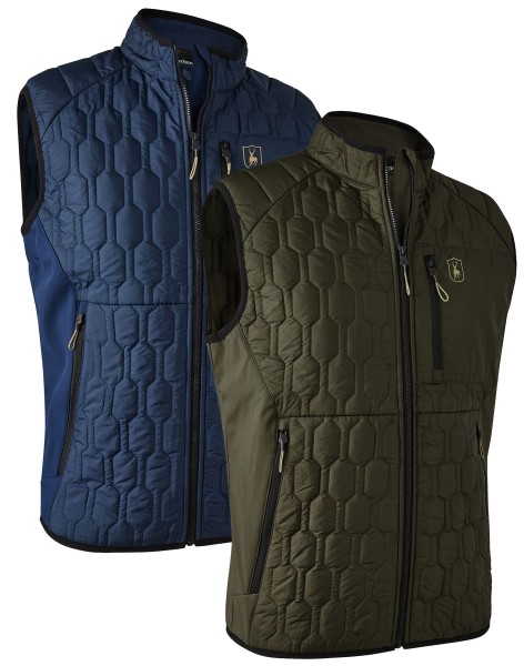 Mossdale Quilted Waistcoat - mix kolorów