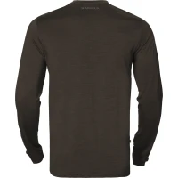 Harkila Base All Season L/S T-Shirt, kolor: Shadow Brown