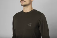 Harkila Base All Season L/S T-Shirt, kolor: Shadow Brown