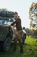 Harkila Base All Season L/S T-Shirt, kolor: Shadow Brown