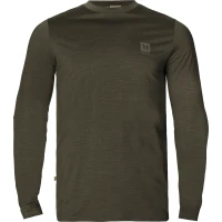 Harkila Base All Season L/S T-Shirt, kolor: Willow Green