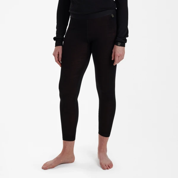 Lady Quinn Merino Leggings, kolor: 992 - Black Oak