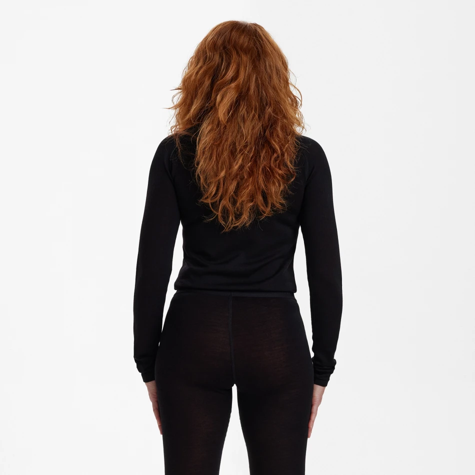 Lady Quinn Merino Leggings, kolor: 992 - Black Oak