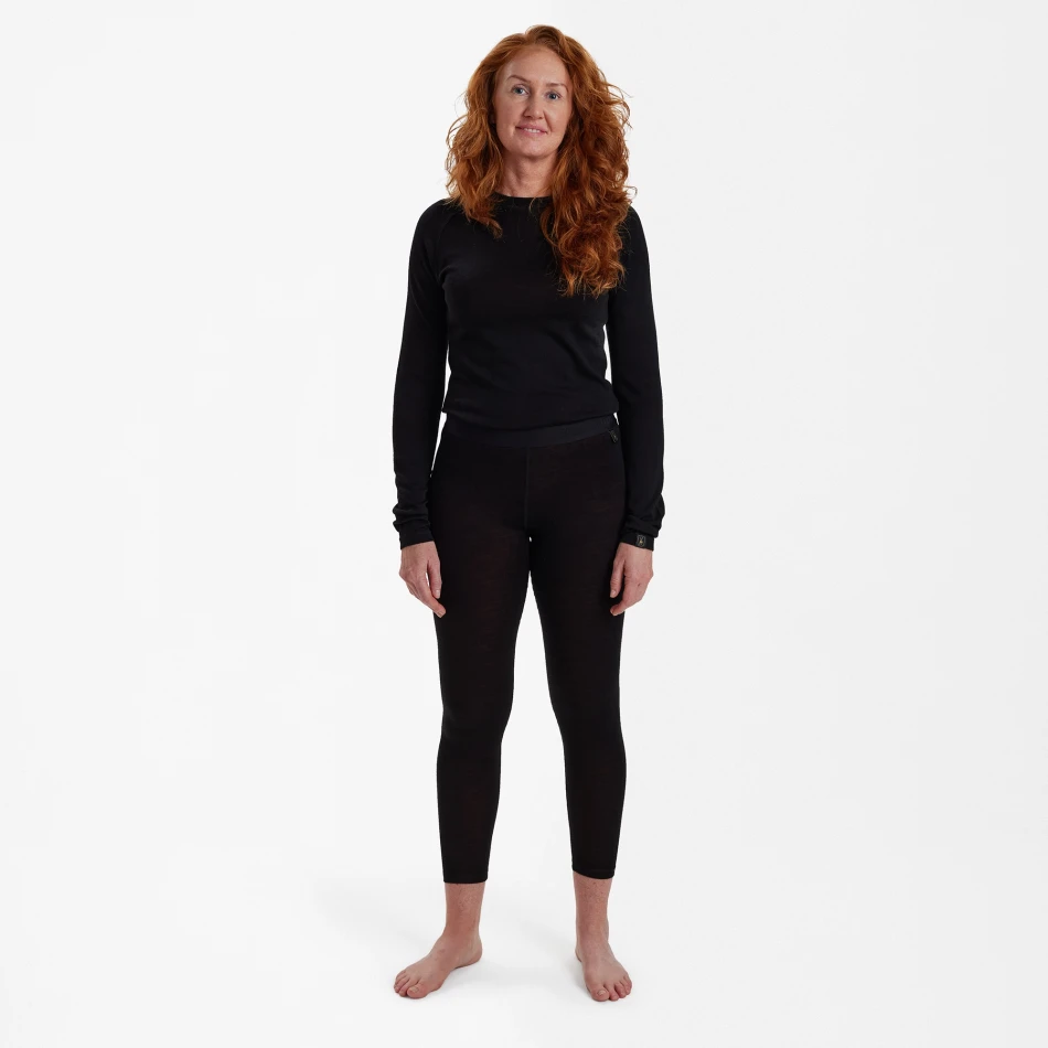 Lady Quinn Merino Undershirt, kolor: 992 - Black Oak