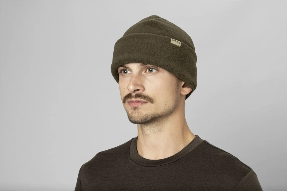 Harkila Trygve Beanie, kolor: Willow Green