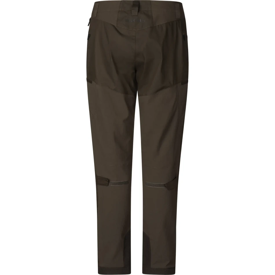 Harkila Runa Trousers Women, kolor: Slate Brown/Willow Green