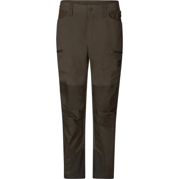 Harkila Runa Trousers Women, kolor: Slate Brown/Willow Green