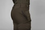 Harkila Runa Trousers Women, kolor: Slate Brown/Willow Green