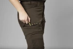 Harkila Runa Trousers Women, kolor: Slate Brown/Willow Green
