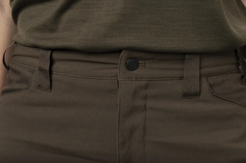 Harkila Runa Trousers Women, kolor: Slate Brown/Willow Green