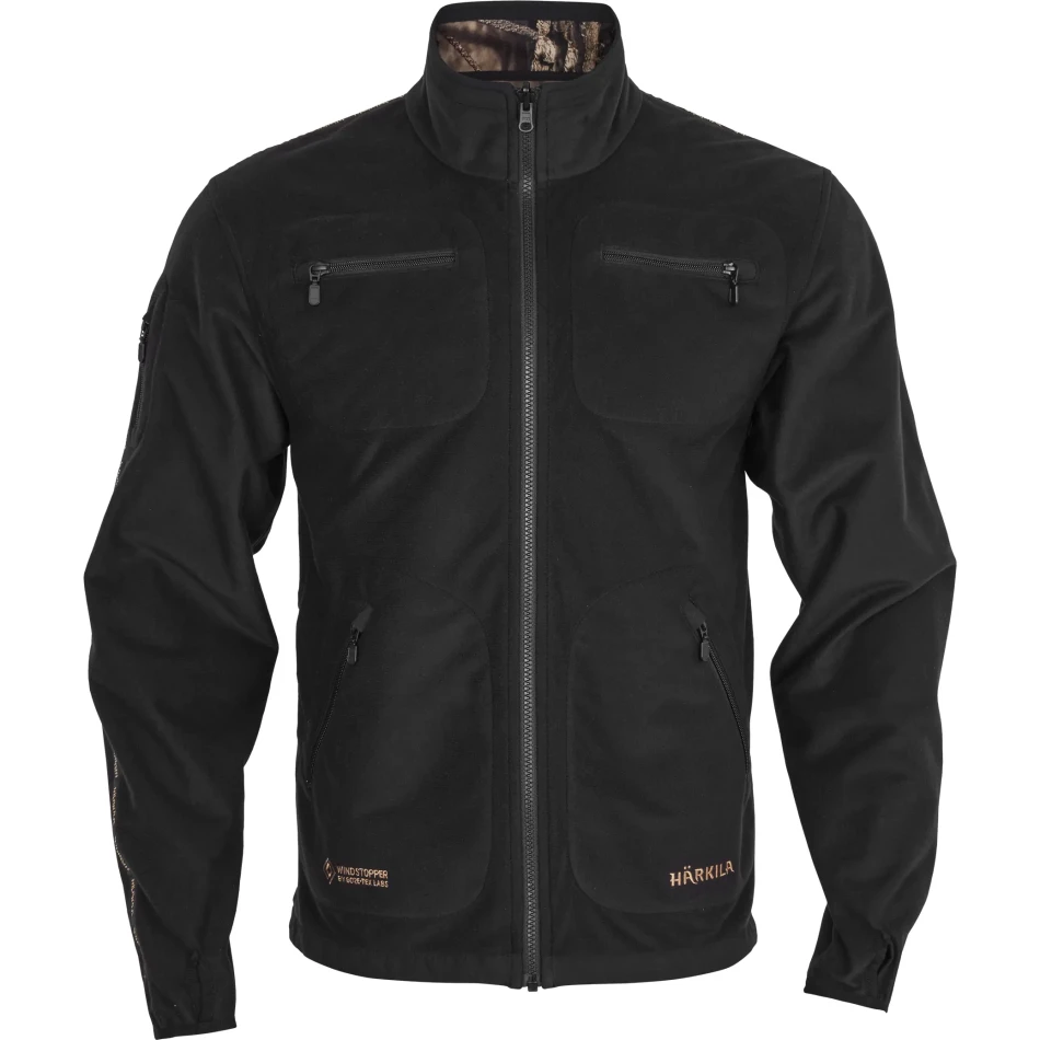 Harkila Mossy Kamko WSP Fleece Jacket, kolor: Mossy Oak Brak up Country/Black